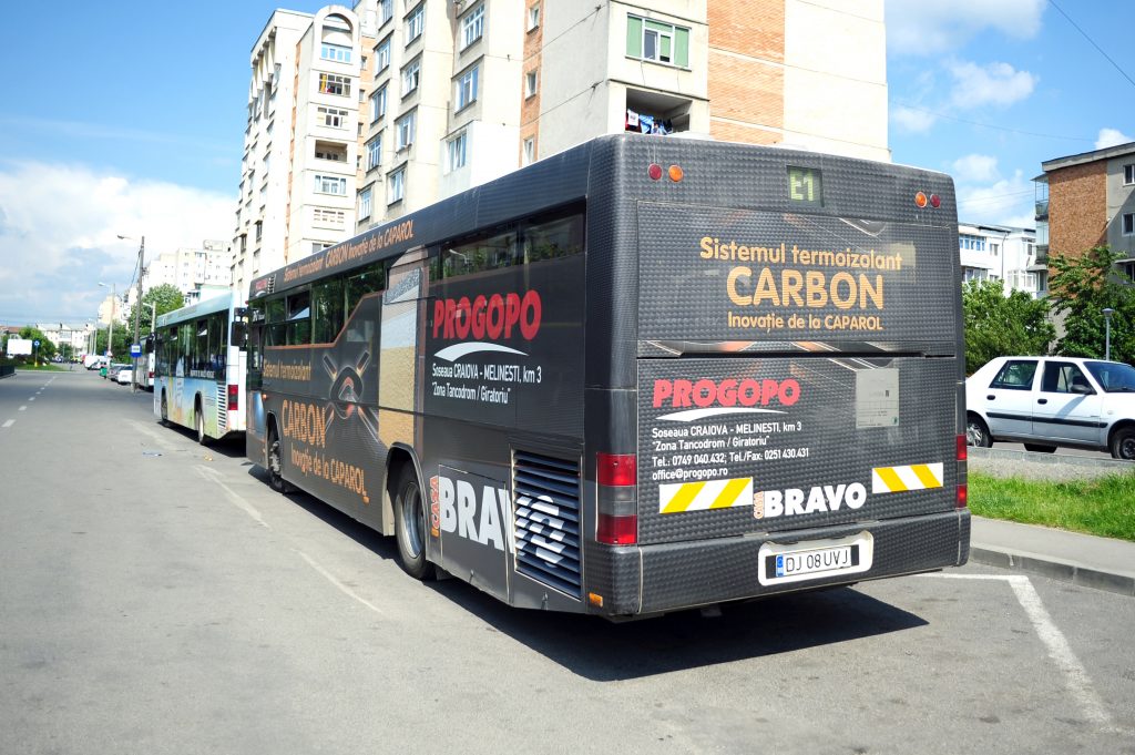 Publicitate outdoor tranzit